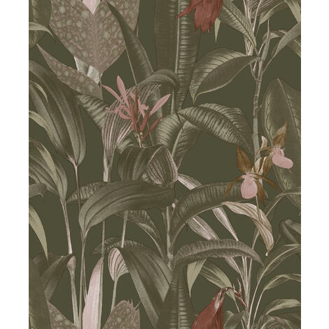 LOOKS by Wolfgang Joop Vliestapete Tropical Grun 10mx53cm