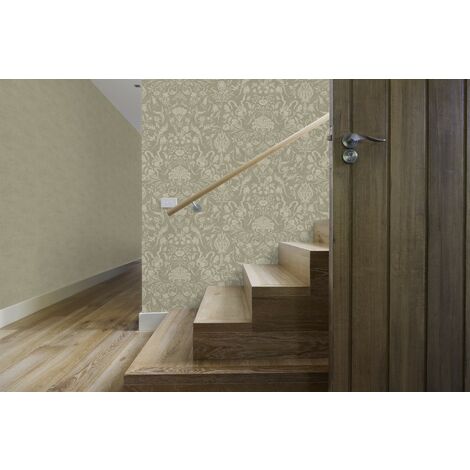 LOOKS by Wolfgang Joop Vliestapete Majestic Damask Brown 10mx53cm