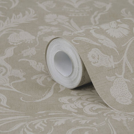 LOOKS by Wolfgang Joop Vliestapete Majestic Damask Brown 10mx53cm