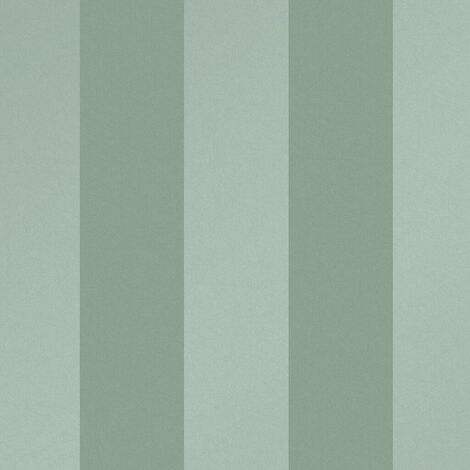 Laura Ashley Lille Pearlescent Stripe Vliestapete Jade Green 10mx52cm
