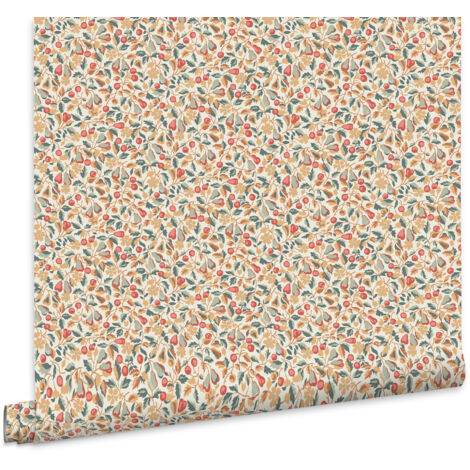 Laura Ashley Devrons Grove Vliestapet Terracota 10mx52cm