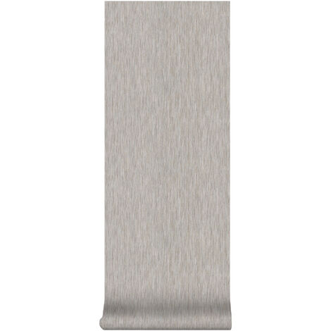 Superfresco Easy - Vliestapete - Streifen/Uni - Grau - 10m x 52cm