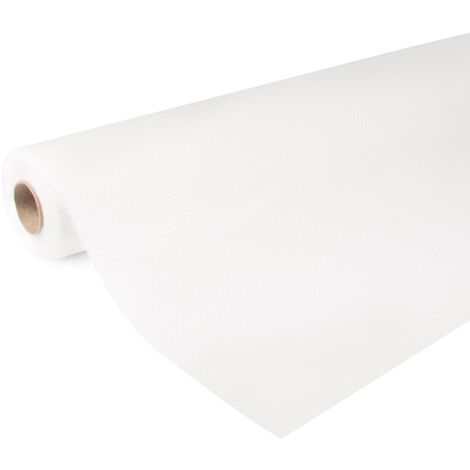 Fresco Glasfaservliestapete Rauten Weiss 25mx1,05m (170g/m2) (1/4)
