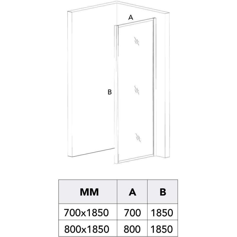 Giada Duschkabine Mit Eckeinstieg 70x120 Cm Inkl. Keramikduschwanne – Komplett-Set