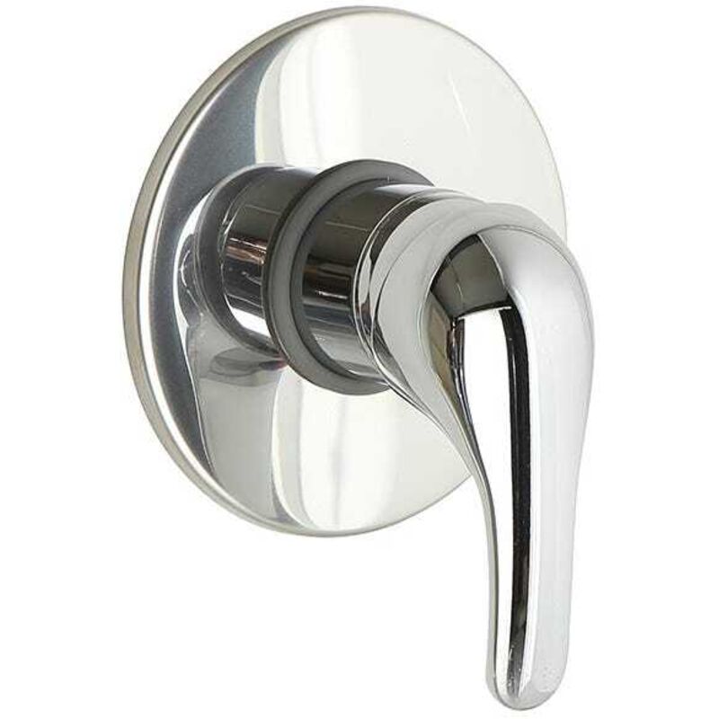 Enter Einhebel-Duschmischer Für Unterputz – Chrom, Aus Messing, Mit 35mm Keramikkartusche, Schlichtes Design