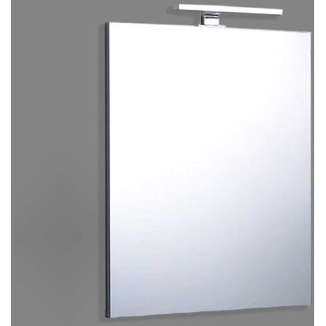 60X70 Umkehrbarer Draht-Badespiegel Mit Led-Leuchtmittel