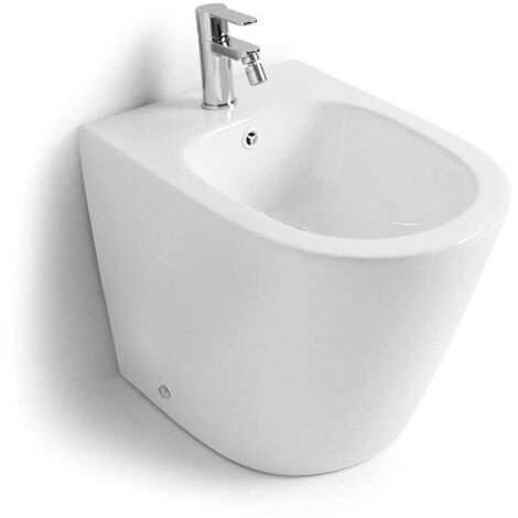 Sanitärkeramik Stand-Bidet In Weisser Farbe Blues