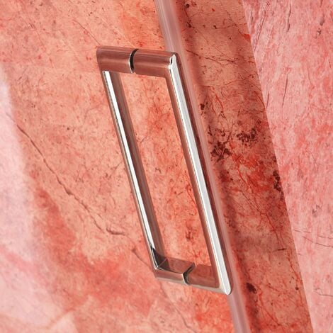 Duschtür Für Nische 130 Cm Mit Festem Element Rechts Aus Transparentem Kristallglas