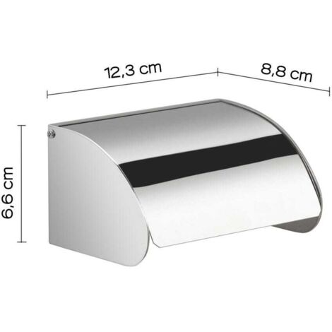 Tian Xing Jian Toilettenpapierhalter Freistehend – Verchromter Stahl, Beschwerter Standfuß, Schwenkbar