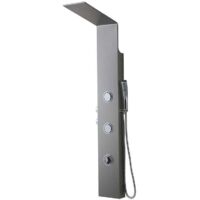 Chrom-Duschpanel Mit Hydromassage Und Regenbrausekopf