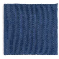 Badezimmerteppich Cm 50X50 Aus Blauer Baumwolle Und Mikrofasern Frangipani