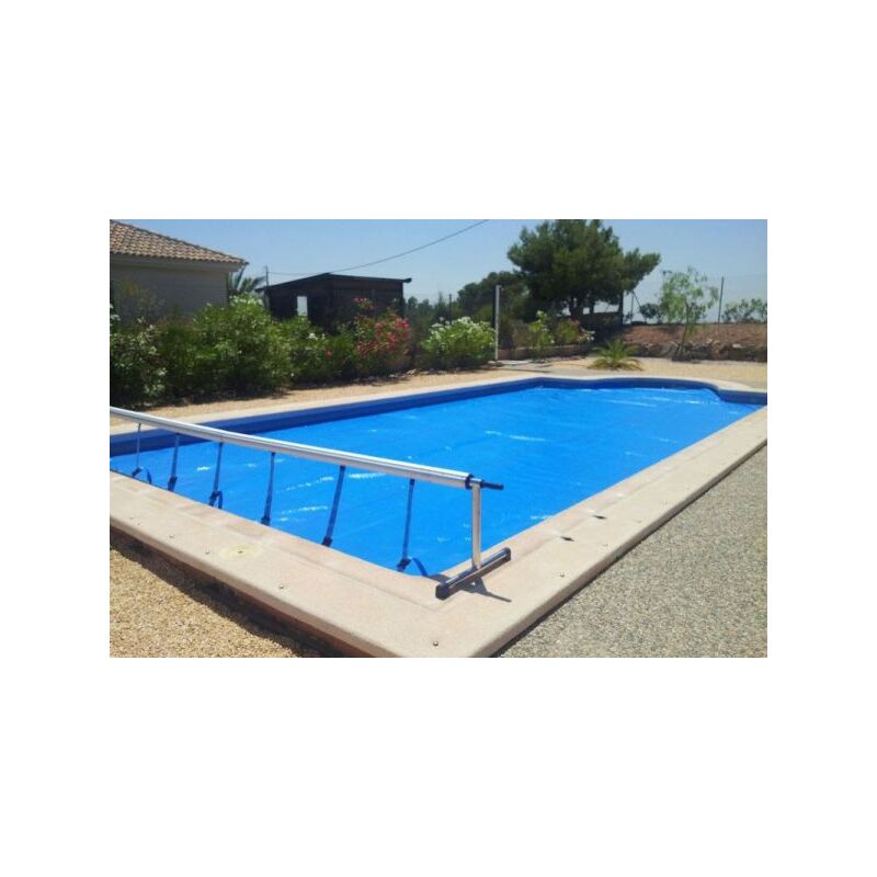 Lona piscina invierno azul - Quality Covers Spain