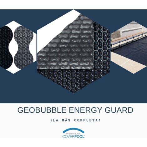 Bâche thermique 500 microns Geobubble Energy Guard de 7 x 4m avec