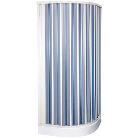 Box Doccia semicircolare cm 90 x 90 H.184 apertura RIDUCIBILE-REVERSIBILE