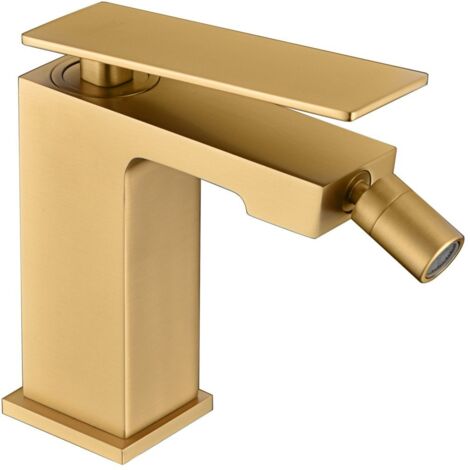 IMEX BDP048-2OC PISA Monomando Bidé Oro Cepillado - ref: BDP048-2OC (1/3)