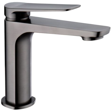Monomando lavabo Nápoles black gun metal (1/3)