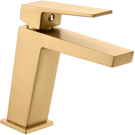 IMEX BDAR025-1OC ART Monomando Lavabo Oro Cepillado - ref: BDAR025-1OC