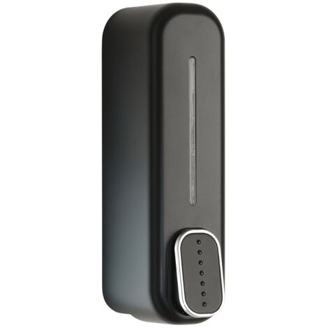 IMEX ADJ013/NG DISPENSADOR Dosificador de Jabón 350 ml Negro Mate - ref: ADJ013/NG