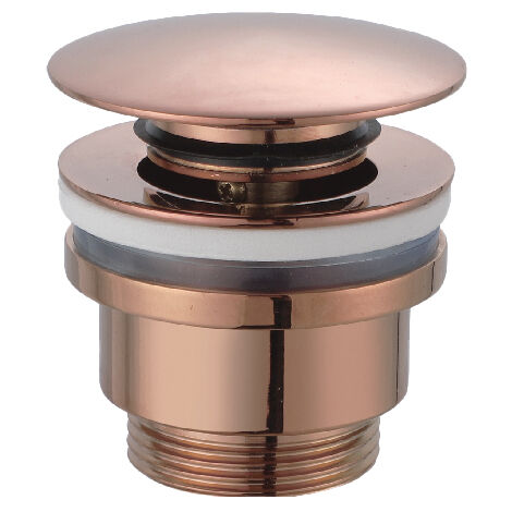 Válvula click-clack PVD oro rosa cepillado (1/2)