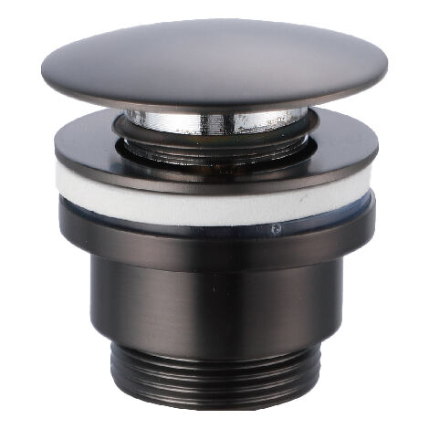Válvula click-clack PVD black gun metal