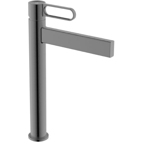 Grifo de lavabo con mezclador monomando Dior Titanio caño alto (1/2)
