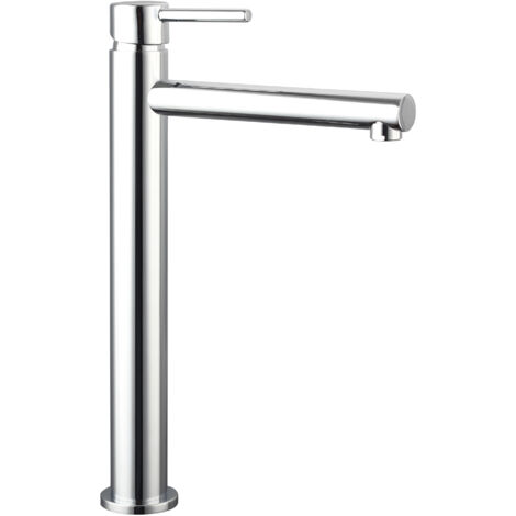 Grifo de Lavabo de Caño Alto Modelo MIO Acabado en Cromo (1/2)
