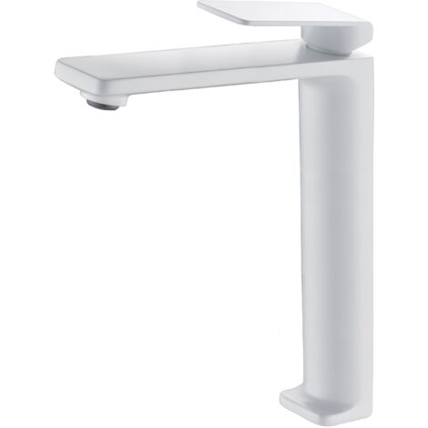 Monomando lavabo alto XL Fiyi blanco mate IMEX BDF016-5BL (1/3)