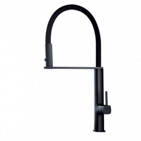 Grifo de cocina menorca negro mate [ IMEX® ]