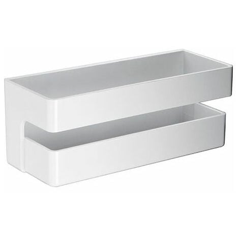Jabonera frontal de PVC color blanco [ IMEX® ]