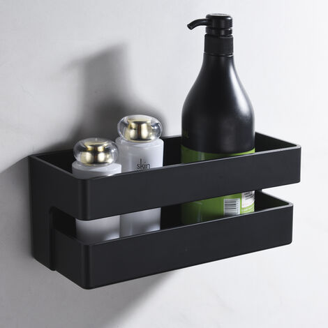 Jabonera frontal de PVC color negro [ IMEX® ]
