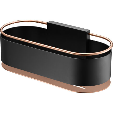 Jabonera frontal Anga negro oro rosa [ IMEX® ] (1/2)
