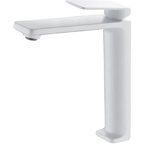 Monomando lavabo alto modelo Fiyi blanco mate IMEX BDF016-3BL (1/3)