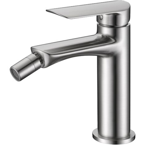 Monomando bidé Ural níquel cepillado IMEX BDG040-2NQ