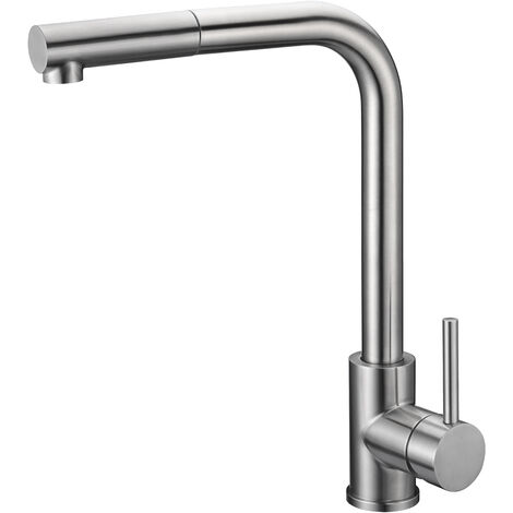IMEX GCE006/AC MALTA Grifo de Cocina Acero - ref: GCE006/AC