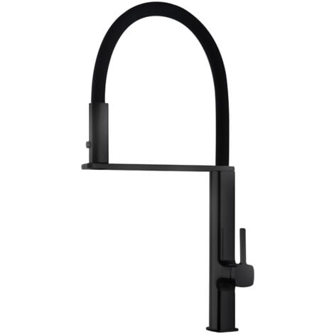 Grifo cocina Menorca negro mate - IMEX