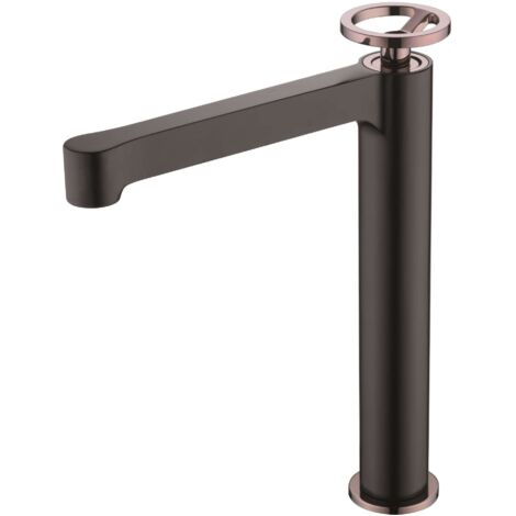 Grifo lavabo monomando empotrado lavabo Olimpo negro mate - IMEX (1/3)