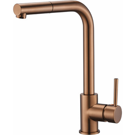 Grifo de cocina malta oro rosa cepillado [ IMEX® ] (1/2)