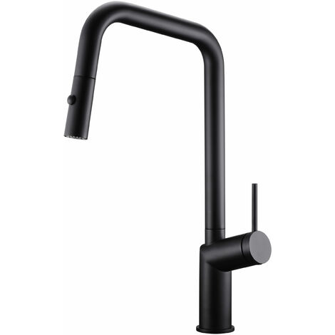 IMEX GCE024/NG BONN Grifería De Cocina Color Negro Mate - ref: GCE024/NG (1/2)
