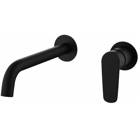IMEX GLZ044/NG BÉLGICA Grifo de Lavabo Empotrado Negro Mate - ref: GLZ044/NG (1/2)