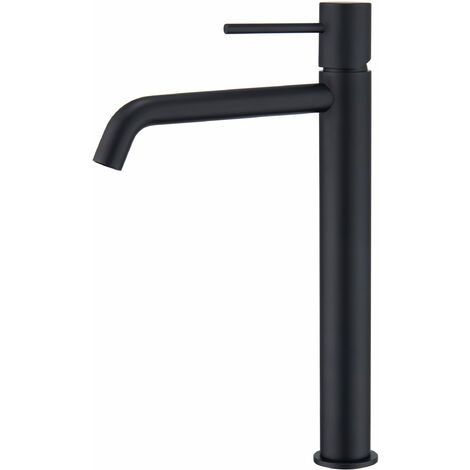 IMEX BDM039-3NG MONZA Grifo Monomando Lavabo Alto Negro Mate - ref: BDM039-3NG (1/3)