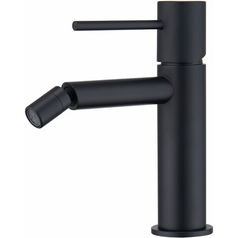 IMEX BDM039-2NG MONZA Grifo Monomando Bidé Negro Mate - ref: BDM039-2NG