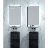 ESPEJO CONCEPT 90x80 NEGRO MATE