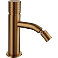 Grifo de Bidé Modelo HELIOS Fabricado en Latón Monomando Acabado en Cobre Pvd