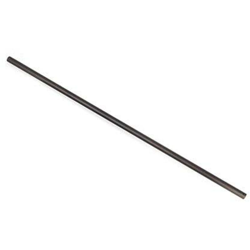 Suspension LED Twist, plastique noir, 30 W, longueur 110 cm