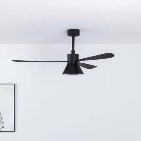 Ventilateur de plafond avec lumière noire Ø 132 cm AMELIA L CONE 33761-23