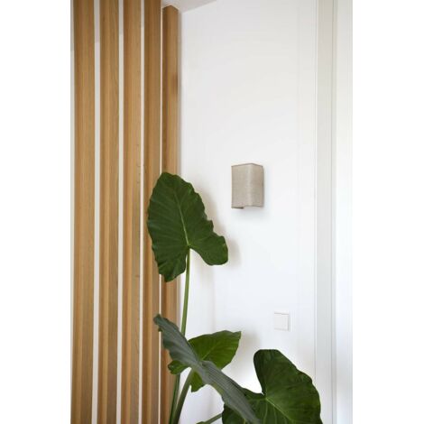 Applique Murale Faro Barcelona Link - Design Moderne En Acier Blanc, 1 Spot GU10 - Éclairage D'ambiance