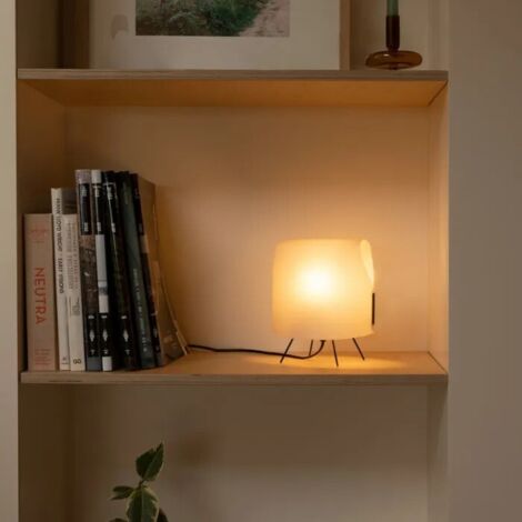 Faro LUANG Lampe de table Noir, Camel (1/5)