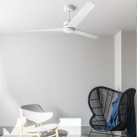 Ventilateur de plafond sans pales blanc avec LED | Exhale Fans Ventilateur de plafond sans pales blanc avec LED | Exhale Fans