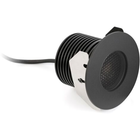 GRUND - Encastrés de sol inoxydable satiné et noir mat de FARO 70732 (1/6)