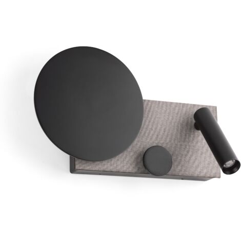 KLEE LED Applique gauche gris avec lecteur 20066 (1/8)